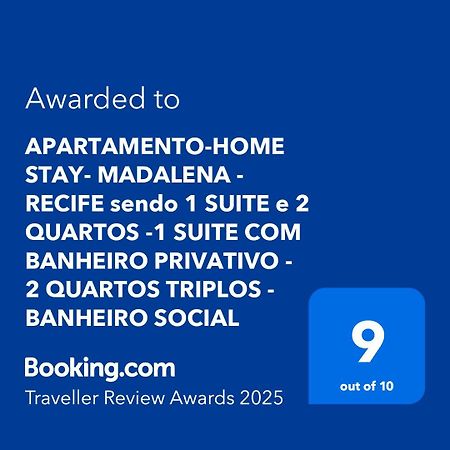 Suite E Quartos -1 Suite Com Banheiro Privativo - 2 Quartos Triplos - Banheiro Social Recife Exterior photo